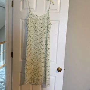 American Eagle Spaghetti Strap polka dot Dress